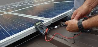 Solar panel installation