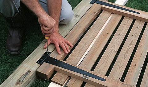 Install a garden gate